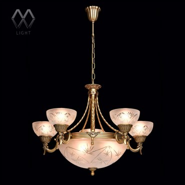 Люстра подвесная MW-Light 317011708 Афродита 5x60W Е27+3x40W Е14